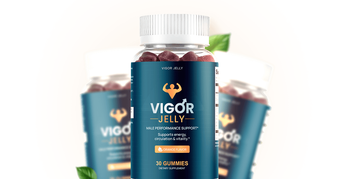 Três potes de Vigor Jelly
